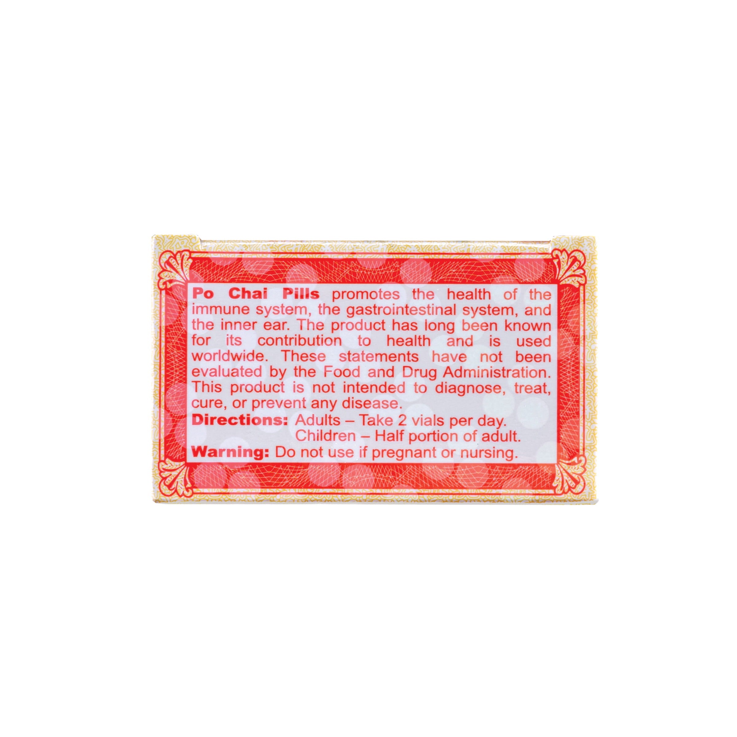 Po Chai Pills® Herbal Supplement